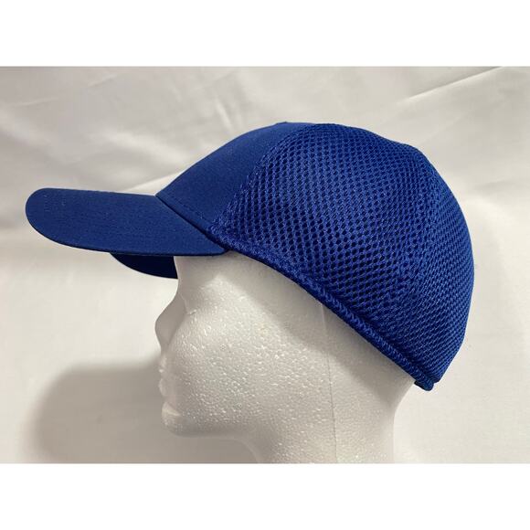 Pepsi Hat Cap Large / XL Mesh Back New Era 3930 Blue and White - Picture 7 of 8